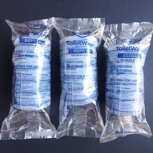 NEW Genuine Clorox Toilet Wand Refills Lot of 18 (3 Packs of 6) Made in USA 2020